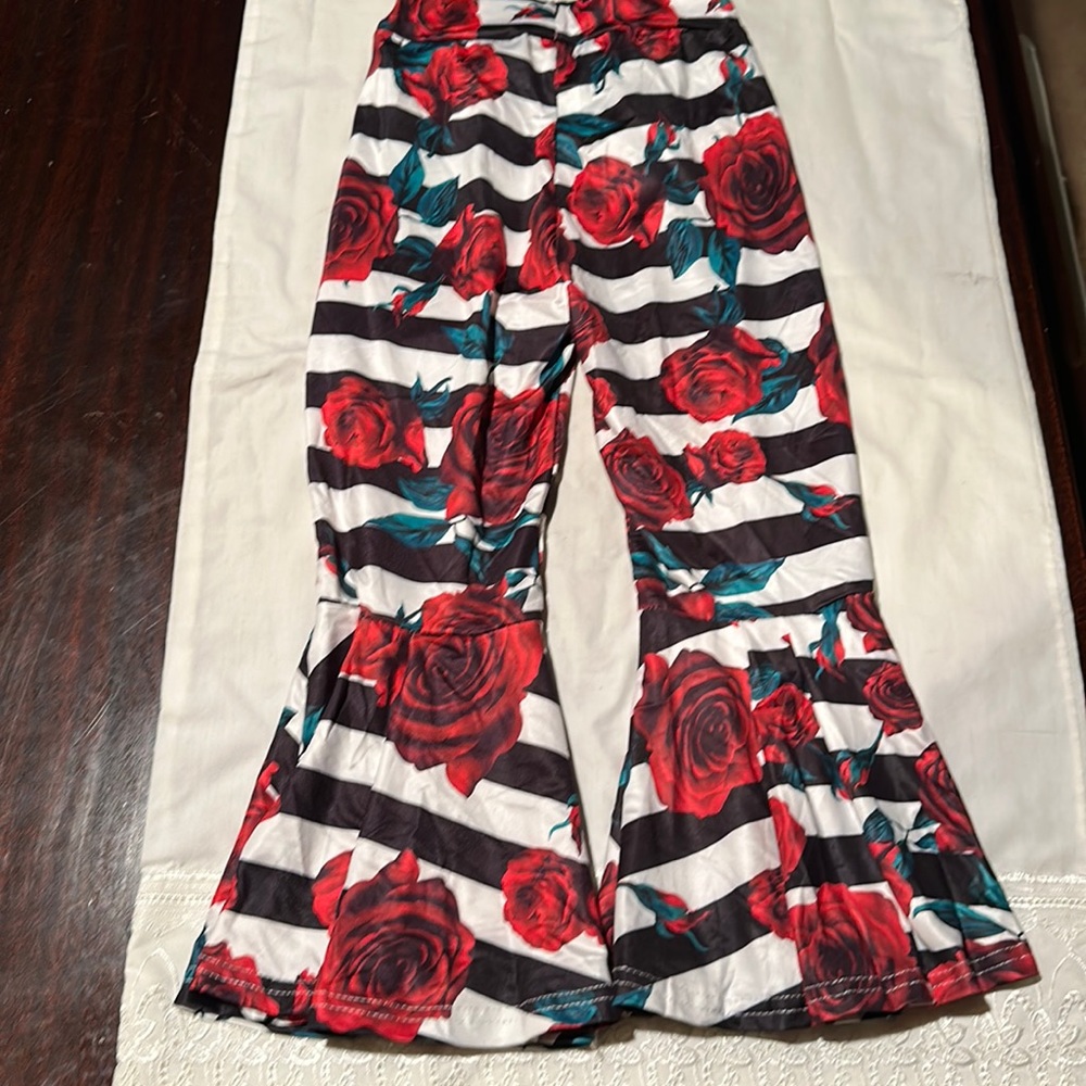 Toddler Girls Bell Bottom Leggings